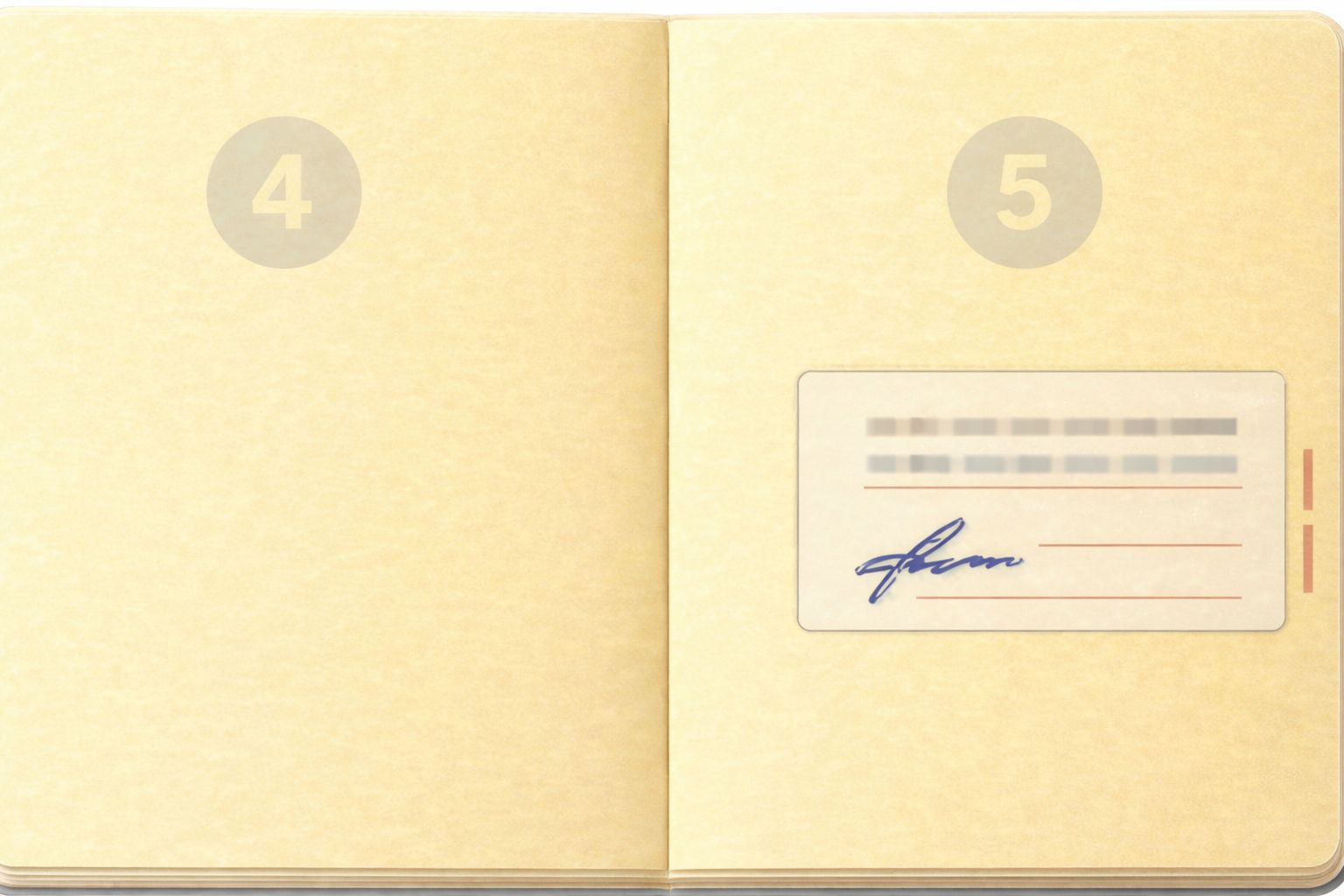 Пример страницы прописки